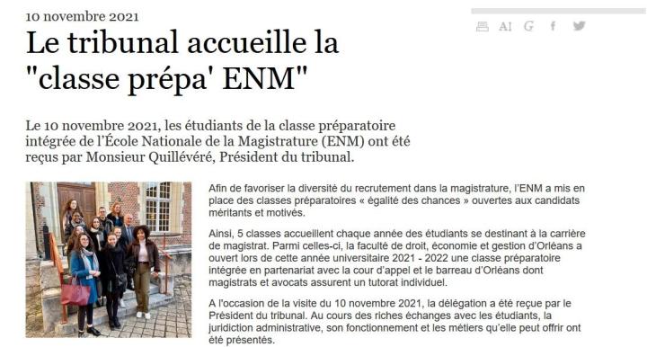 Faits divers sur le cabinet d'avocat à Orléans